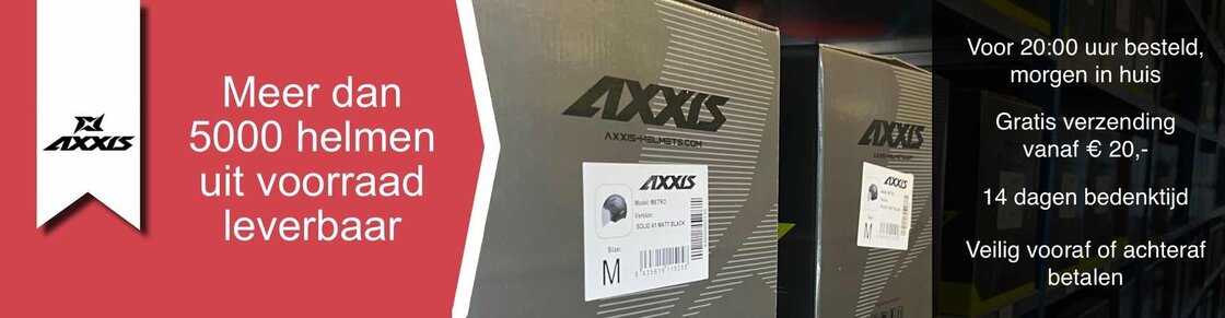 Axxis Open Face helmets