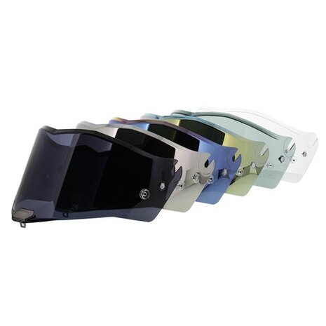 LS2 FF805 helmet visor FF-MHR-98 (color options; dark smoke, clear, silver, gold &amp; blue)