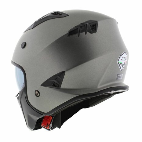 Vito Jet Bruzano helmet matt titanium