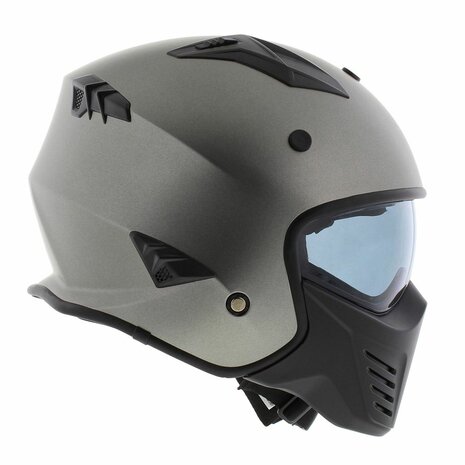 Vito Jet Bruzano helmet matt titanium