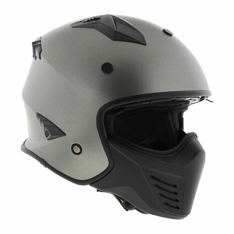 Vito Jet Bruzano helmet matt titanium