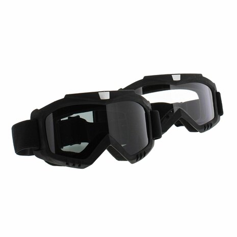 Aplus Motorcross Goggles Black