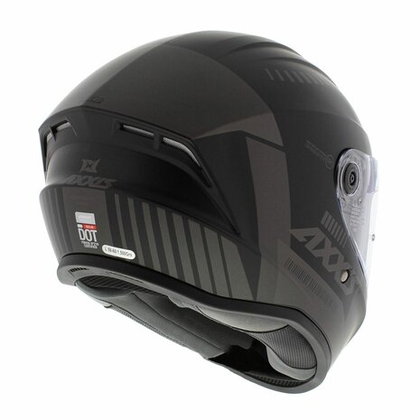 Axxis FF112D Draken S MP4 B1 Matt Black Helmet - Size L