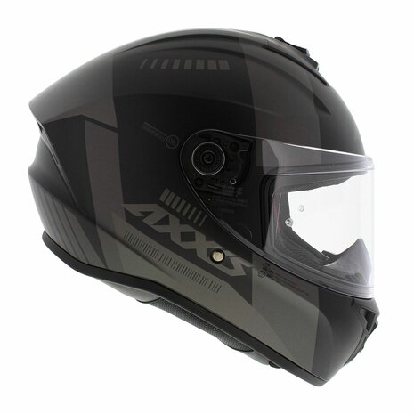 Axxis FF112D Draken S MP4 B1 Matt Black Helmet - Size L