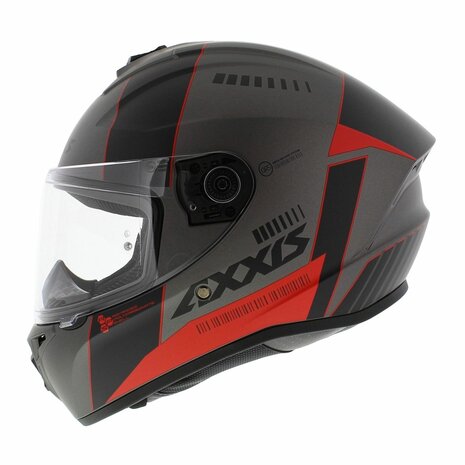 Axxis FF112D Draken S MP4 C5 Matt Red Helmet