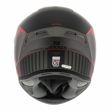 Axxis FF112D Draken S MP4 C5 Matt Red Helmet - Size M