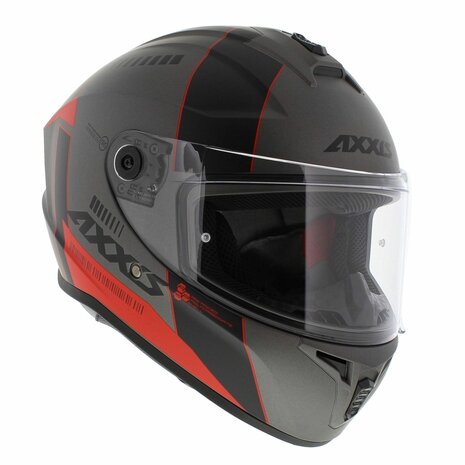 Axxis FF112D Draken S MP4 C5 Matt Red Helmet