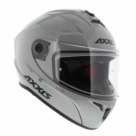 Axxis FF112D Draken S Solid V.2 A2 Gloss Gray Helmet