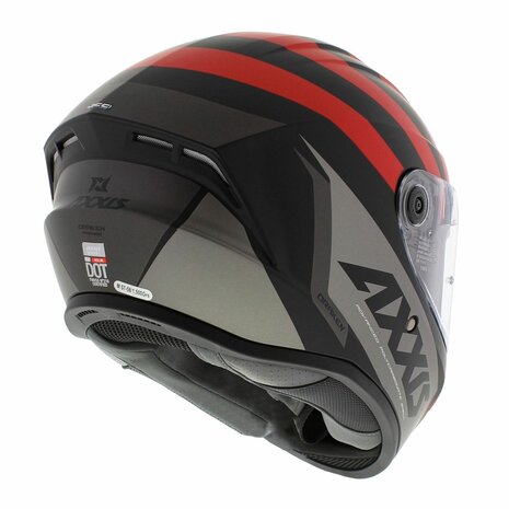 Axxis FF112D Draken S Premier B5 Matt Red Helmet