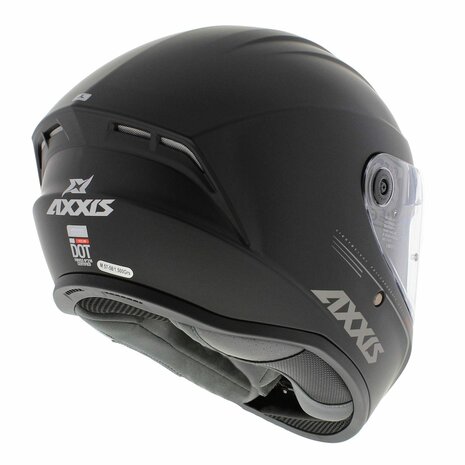 Axxis FF112D Draken S Solid V.2 A11 Matt Black Helmet