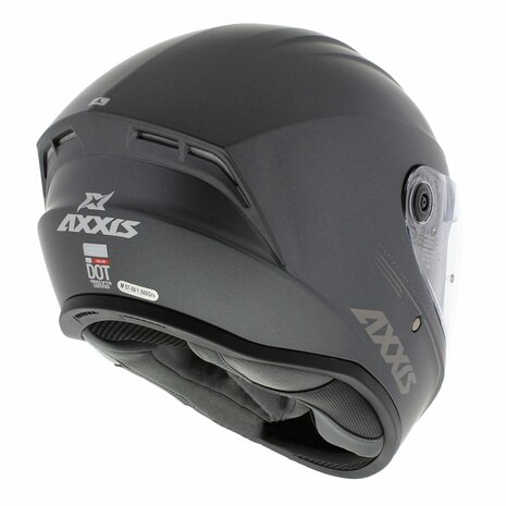 Axxis FF112D Draken S Solid V.2 A12 Matt Titan Helmet