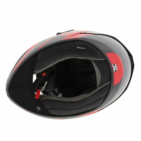 Shark Spartan RS carbon Shawn matt black silver