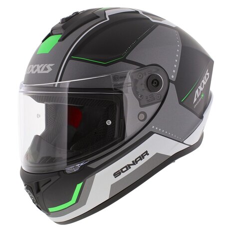 Axxis Draken S helmet Sonar B16 matt black grey green