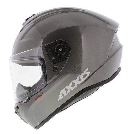Axxis Draken helmet solid gloss titanium