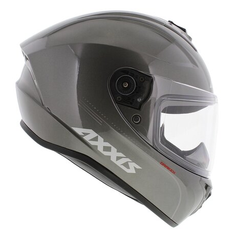 Axxis Draken helmet solid gloss titanium