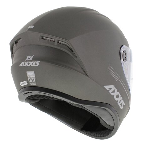 Axxis Draken helmet solid matt titanium - Size M