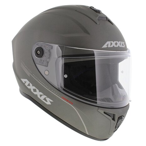 Axxis Draken helmet solid matt titanium - Size M