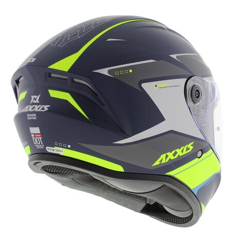 Axxis FF112D Draken S Sunray matt blue grey yellow