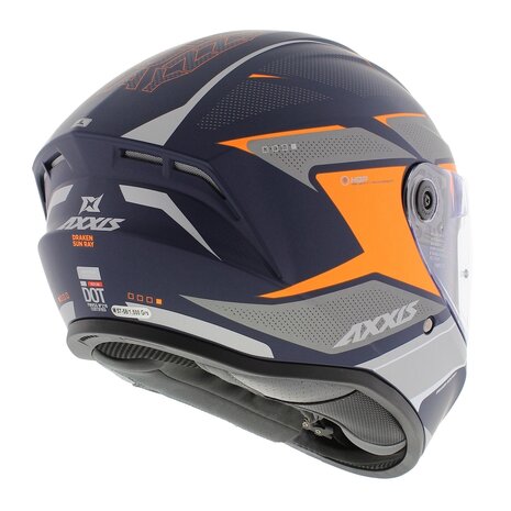 Axxis FF112D Draken S Sunray matt blue grey orange