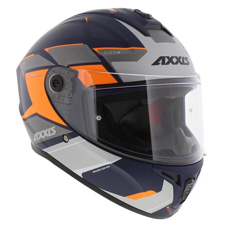 Axxis FF112D Draken S Sunray matt blue grey orange
