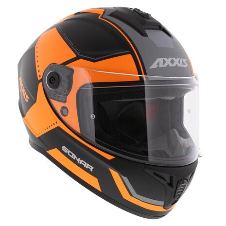 Axxis Draken S helmet Sonar B3 matt orange