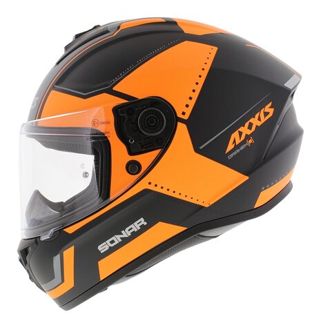 Axxis Draken S helmet Sonar B3 matt orange