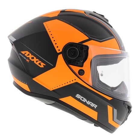 Axxis Draken S helmet Sonar B3 matt orange