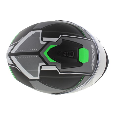 Axxis Draken S helmet Sonar B16 matt black grey green