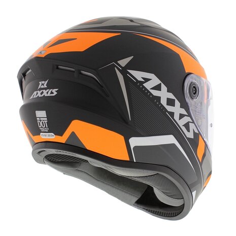 Axxis Draken S helmet Wind B4 matt black orange