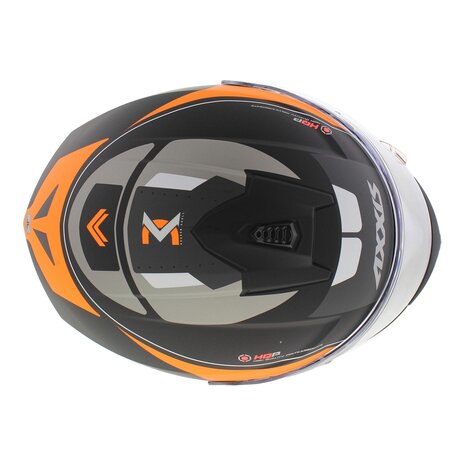 Axxis Draken S helmet Wind B4 matt black orange