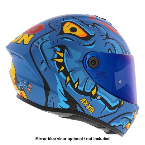 Axxis Draken S helmet Dinotoon C7 matt blue