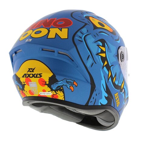 Axxis Draken S helmet Dinotoon C7 matt blue