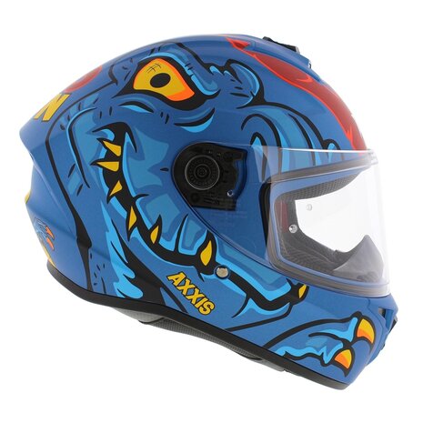 Axxis Draken S helmet Dinotoon C7 matt blue