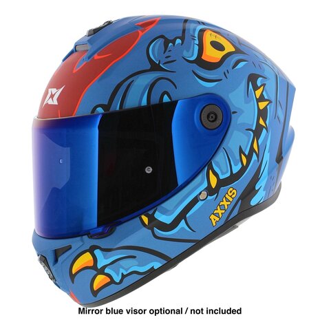Axxis Draken S helmet Dinotoon C7 matt blue