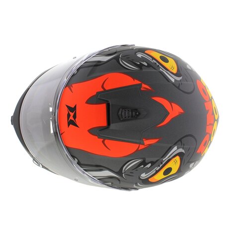 Axxis Draken S helmet Dinotoon B5 matt red grey