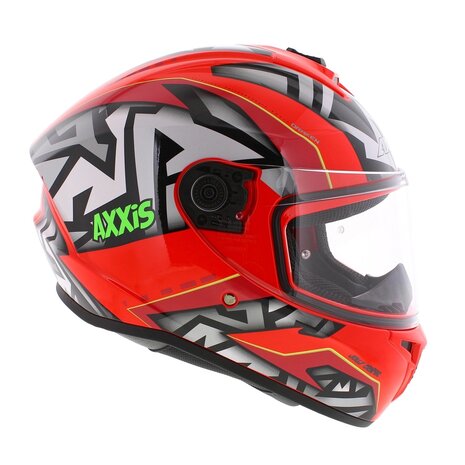 Axxis Draken S helmet C5 gloss red