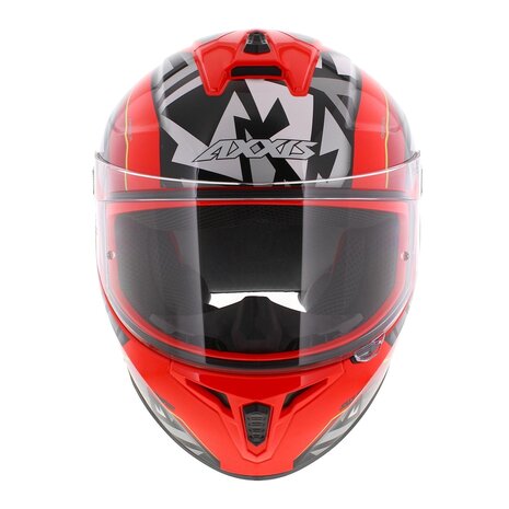 Axxis Draken S helmet C5 gloss red