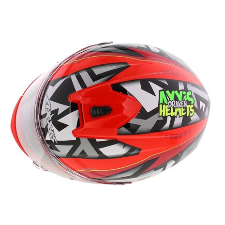 Axxis Draken S helmet C5 gloss red