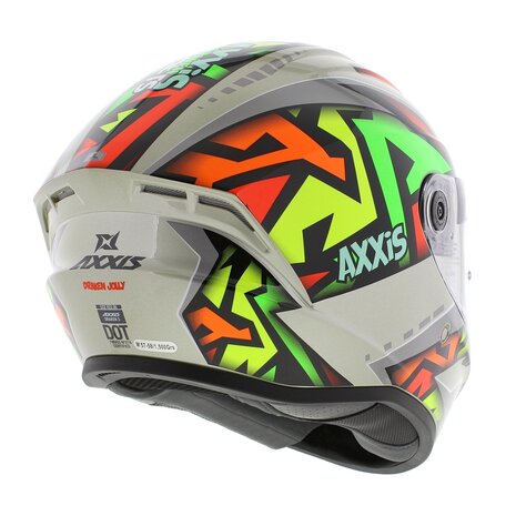Axxis Draken S helmet Jolly C2 gloss grey