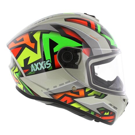Axxis Draken S helmet Jolly C2 gloss grey