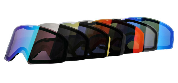 Colored Lenses for Shark Street-Drak Premium Goggles V1