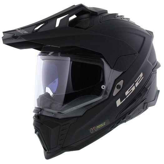 独特の素材 LS2 MX701 Explorer single mono matt black - Helmetdiscounter セキュリティ・セーフティ
