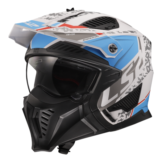 Matt white 2025 motorcycle helmet