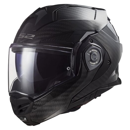 LS2 FF901 Advant X helmet solid carbon black Helmetdiscounter