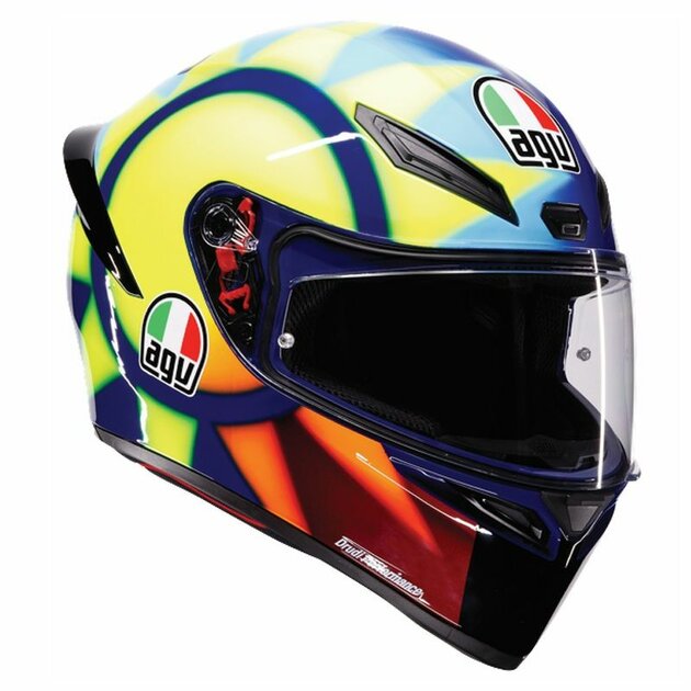 agv k1 rossi soleluna The sporty road helmet for every day AGV Pista GP RR Valentino