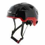 Vito E-City helmet gloss black red for E-bike / Speed Pedelec - Size M