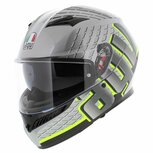 AGV K3 helmet Fortify grey black fluo yellow - Size XXL