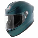 AGV K6 S Mono Petrolio matt blue Motorcycle helmet - Size XXL