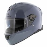 Shark Skwal 2.2 helmet gloss nardo grey blank S01 - Size XS