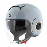 Shark Nano helmet blank gloss pearl blue B07 - Size XS